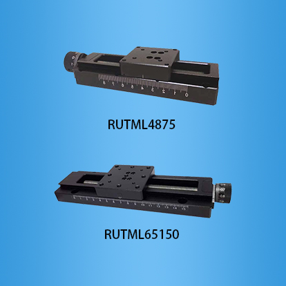 刻线测微鼓手轮平移台：RUTML系列