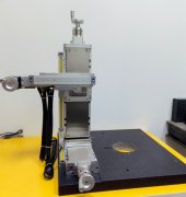 定州高精度电动改手动三轴位移台